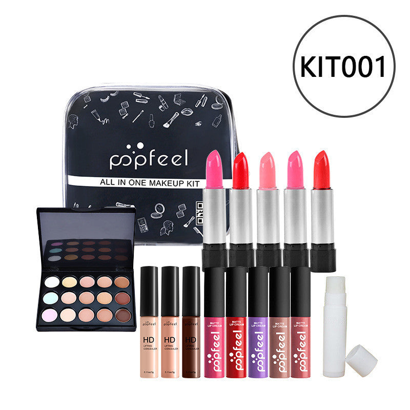 Makeup Cosmetics Set Beginner Combination Concealer Eyeliner Eyebrow Pencil Makeup Cosmetics Set Beginner Combination Concealer Eyeliner Eyebrow Pencil